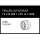 Marley Frialen Slip Coupler PE100 SDR 11-PN 16 140DN - T615001